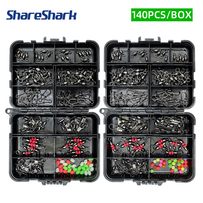 Fishing Lure Kit - ShareShark 140 Parça Olta Aksesuar Seti,