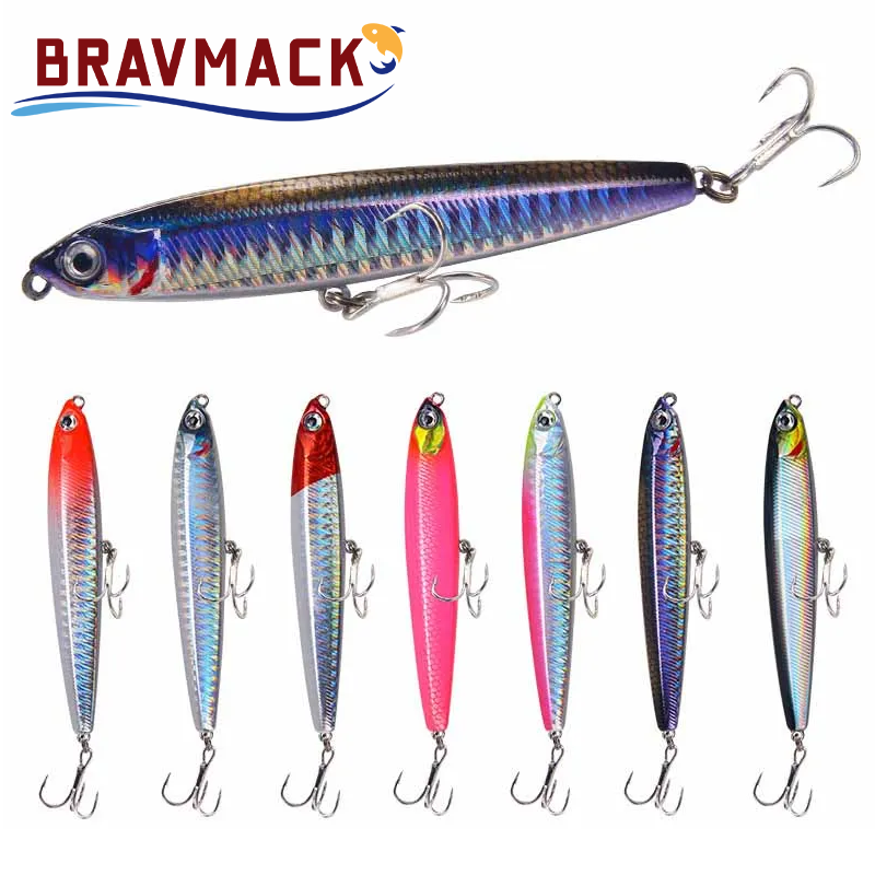 Fishing Lure Topwater - 4 adet Profesyonel Batan Kalem Yem
