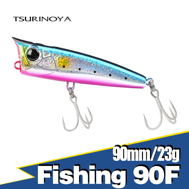 TSURINOYA 90mm 23g üst su Popp - Fishing Lure Popper incelemesi ve fiyatı