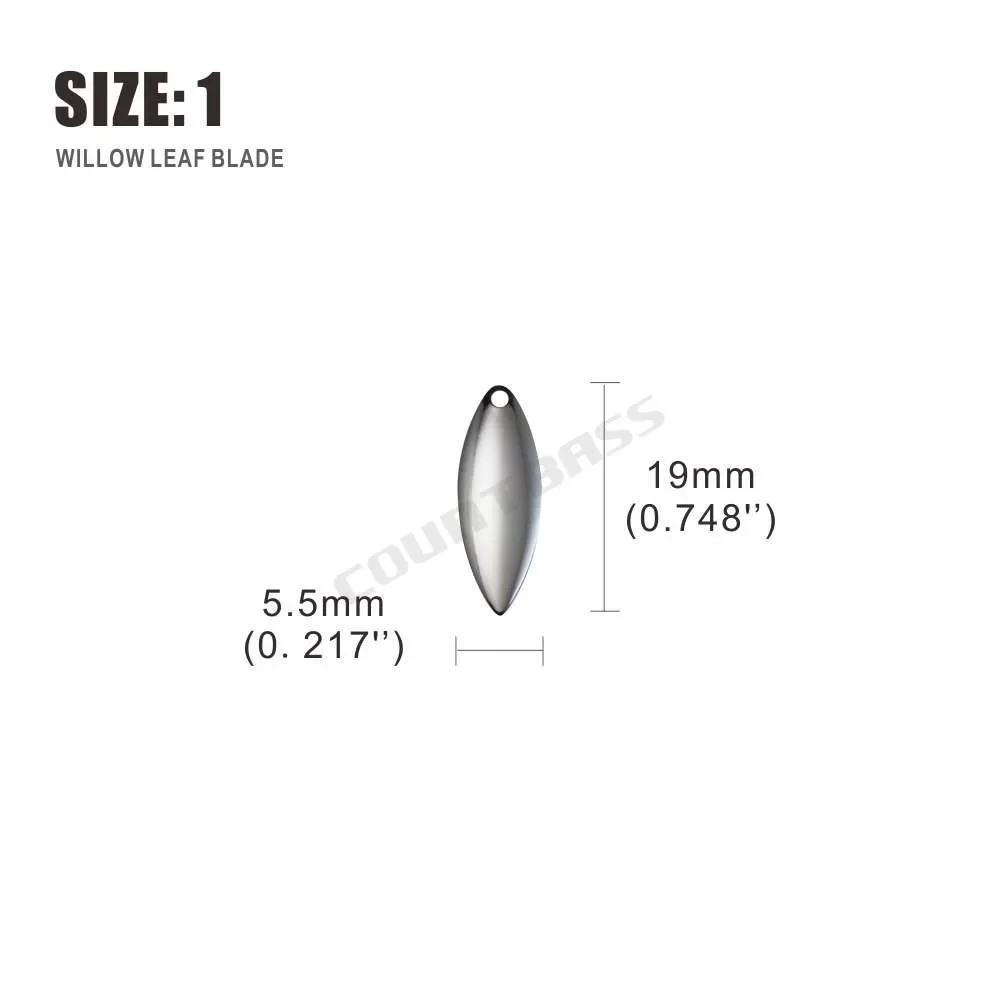 Countbass 50 adet Boyutu 1-6 N - Fishing Lure Spinner incelemesi ve fiyatı